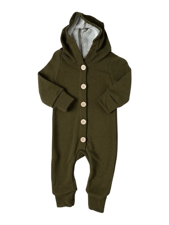 childhoods clothing Other - Childhoods Clothing Hooded Romper - fatigue